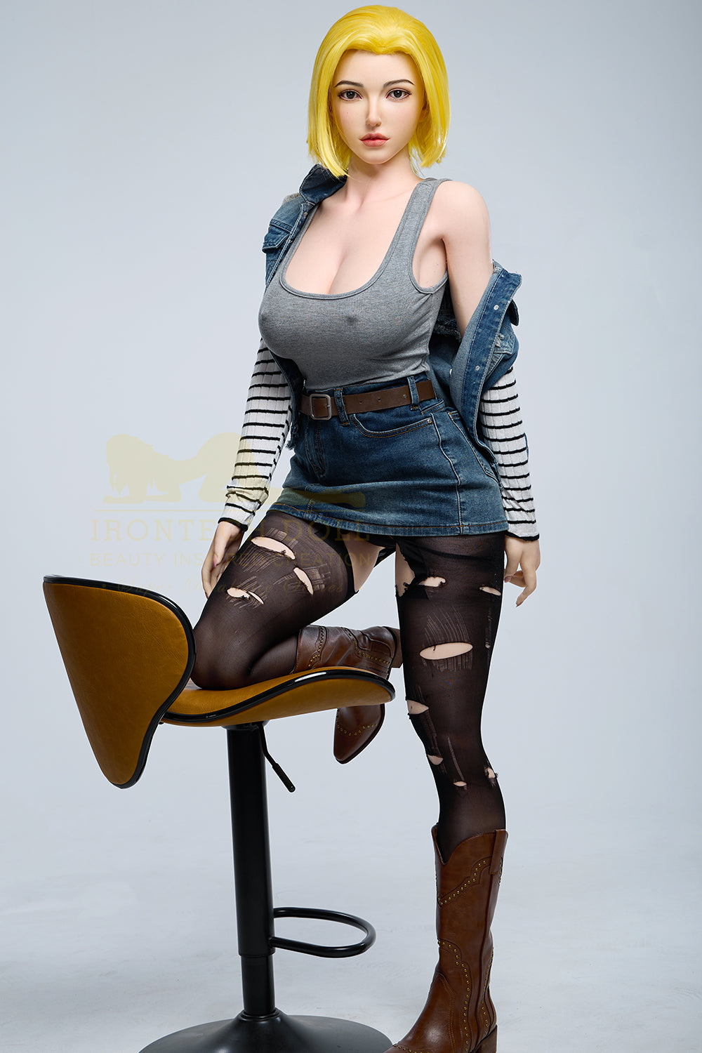 Irontechdoll Katie 159cm S41 Natural Skin Sex Doll Full Silicone Realistic Adult Love Doll