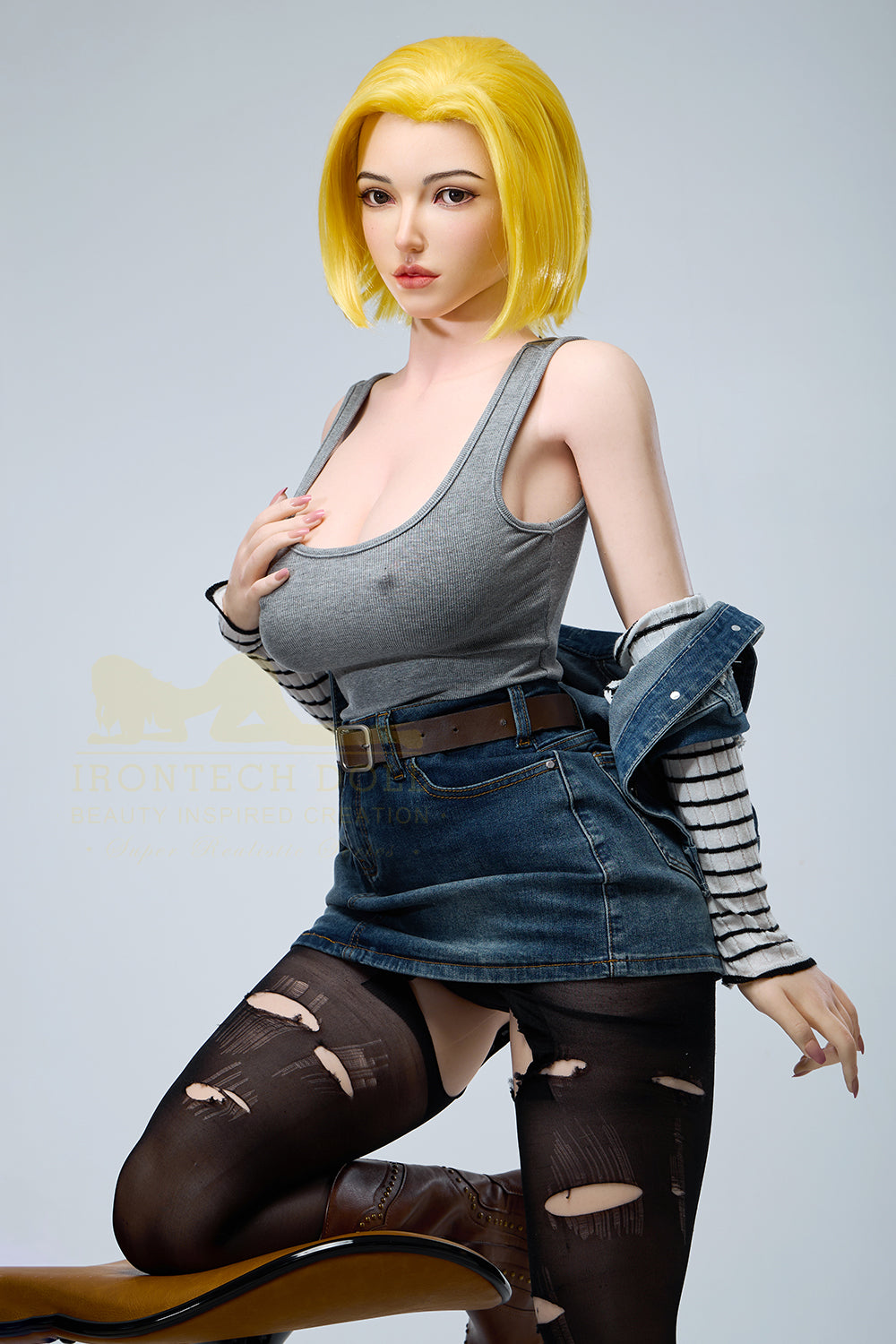 Irontechdoll Katie 159cm S41 Natural Skin Sex Doll Full Silicone Realistic Adult Love Doll