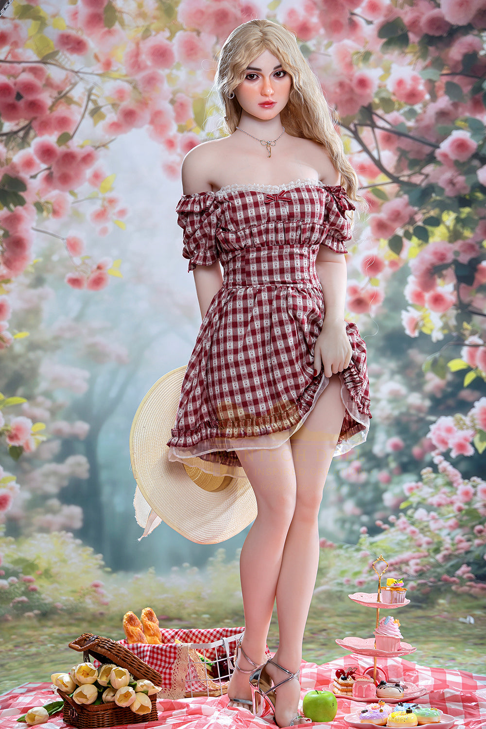 Irontechdoll Aspen 162cm S45 Silicone Head Sex Doll TPE Body White Skin Adult Love Doll