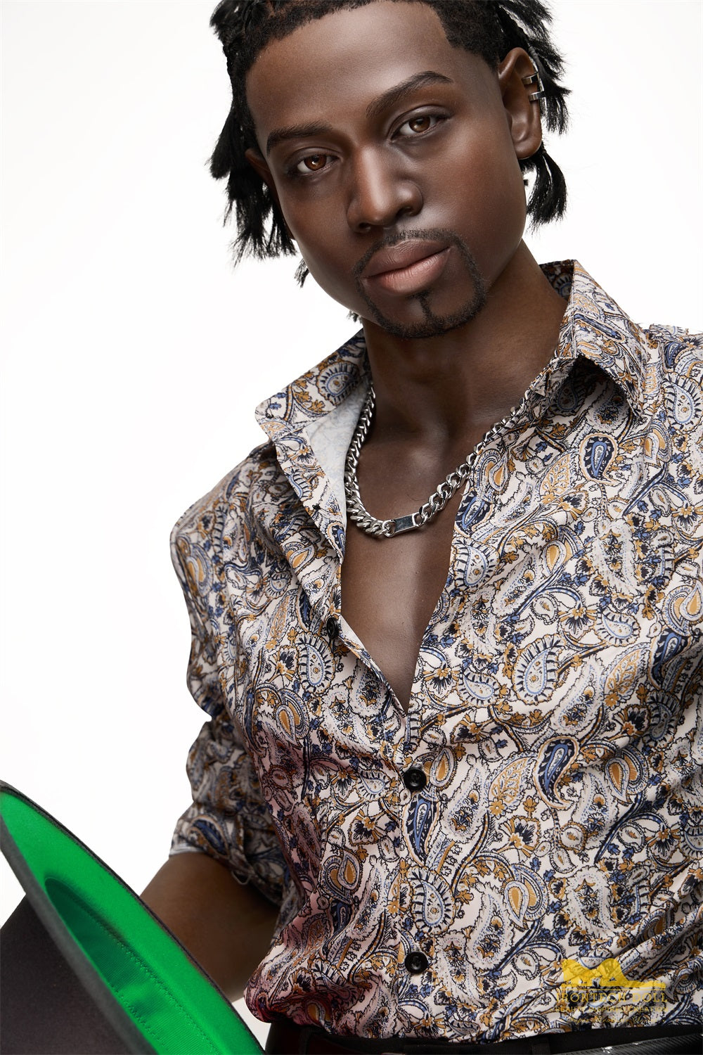 Irontechdoll 176cm M8 James Male Sex Doll Full Silicone Black Male Doll Gay Love Doll