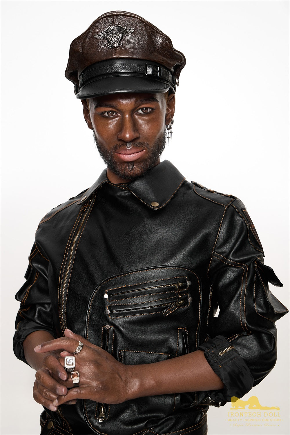 Irontechdoll 176cm M7 Bill Plus Male Sex Doll Full Silicone Black Male Doll Gay Love Doll