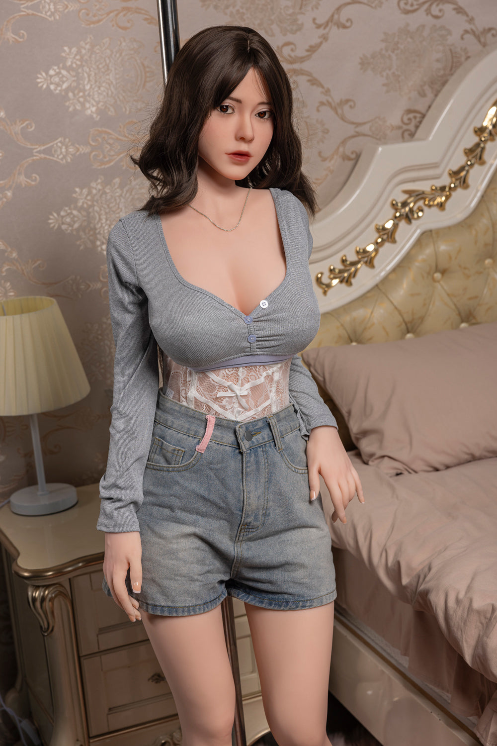 Heidi 160cm #C20 Big Breasts TPE Sex Doll Realistic Natural Skin Adult Love Doll