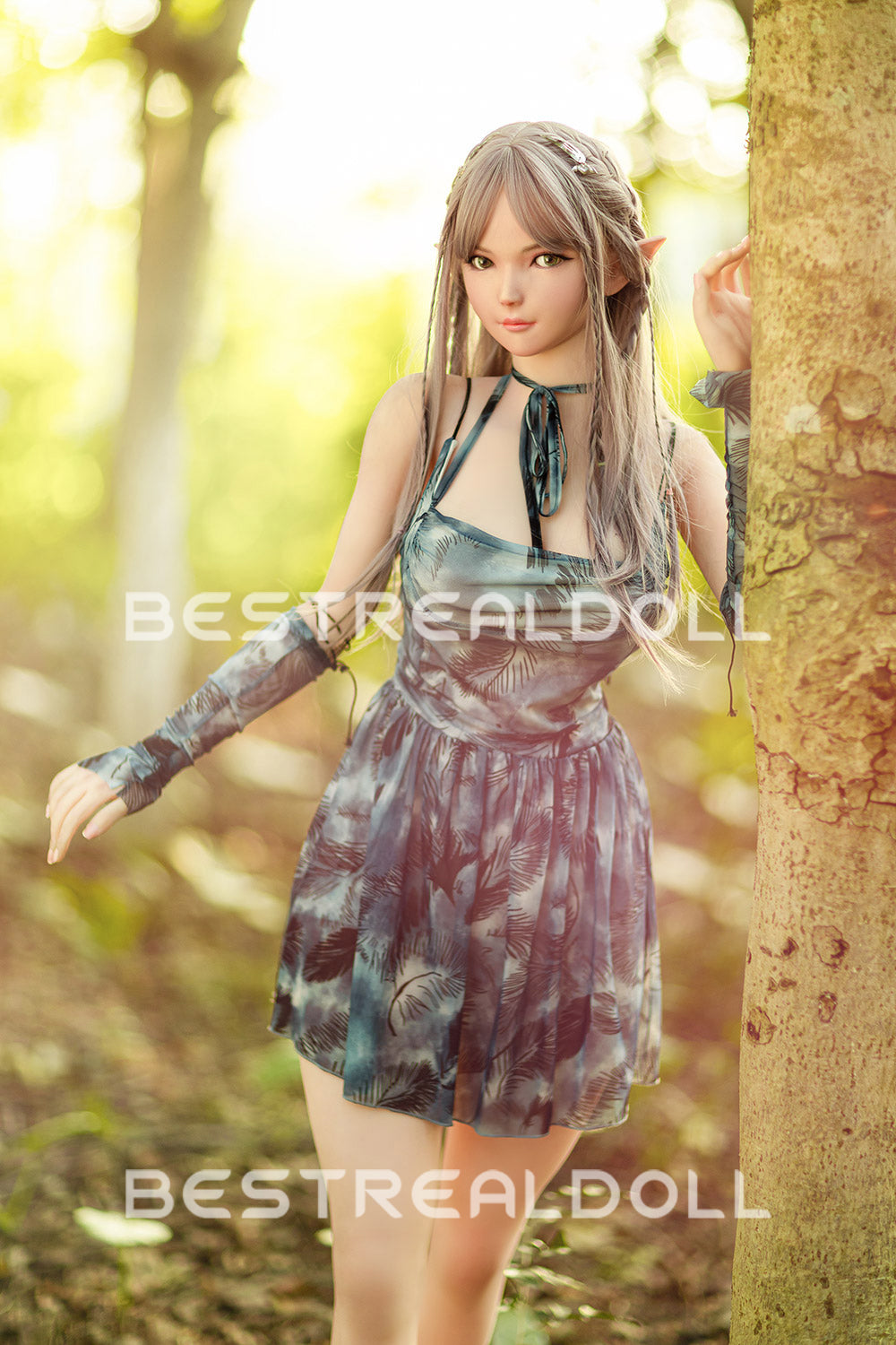 RIDMII Aggie Unique Design 163cm Genie Sex Doll Silicone Head Elf Big Breasts Adult Love Doll