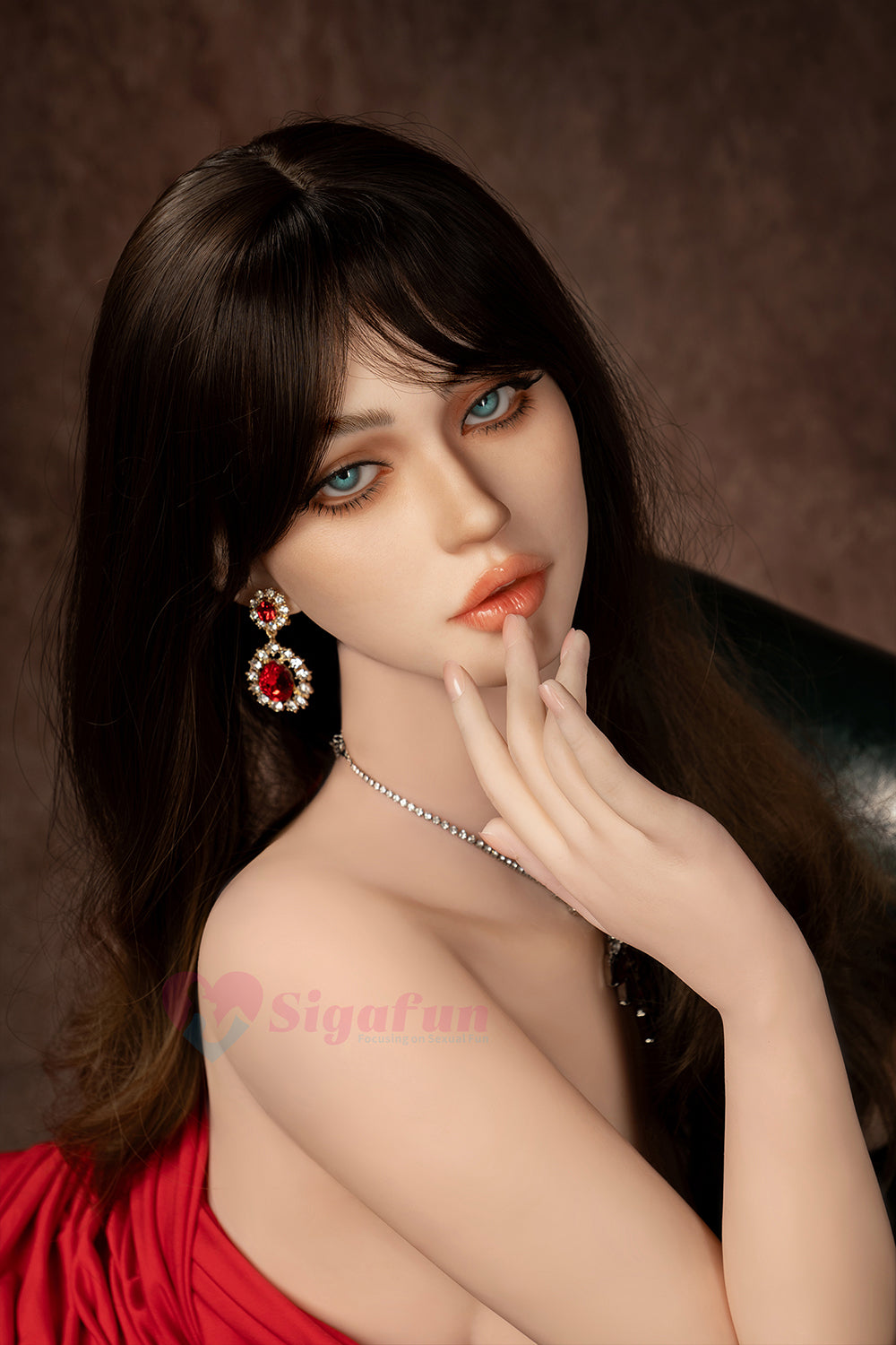 EU Stock - Sigafundoll SG3/SG5/SG6 159cm Natural Skin Silicone Head TPE Body Sex Doll Big Boobs Adult Love Doll