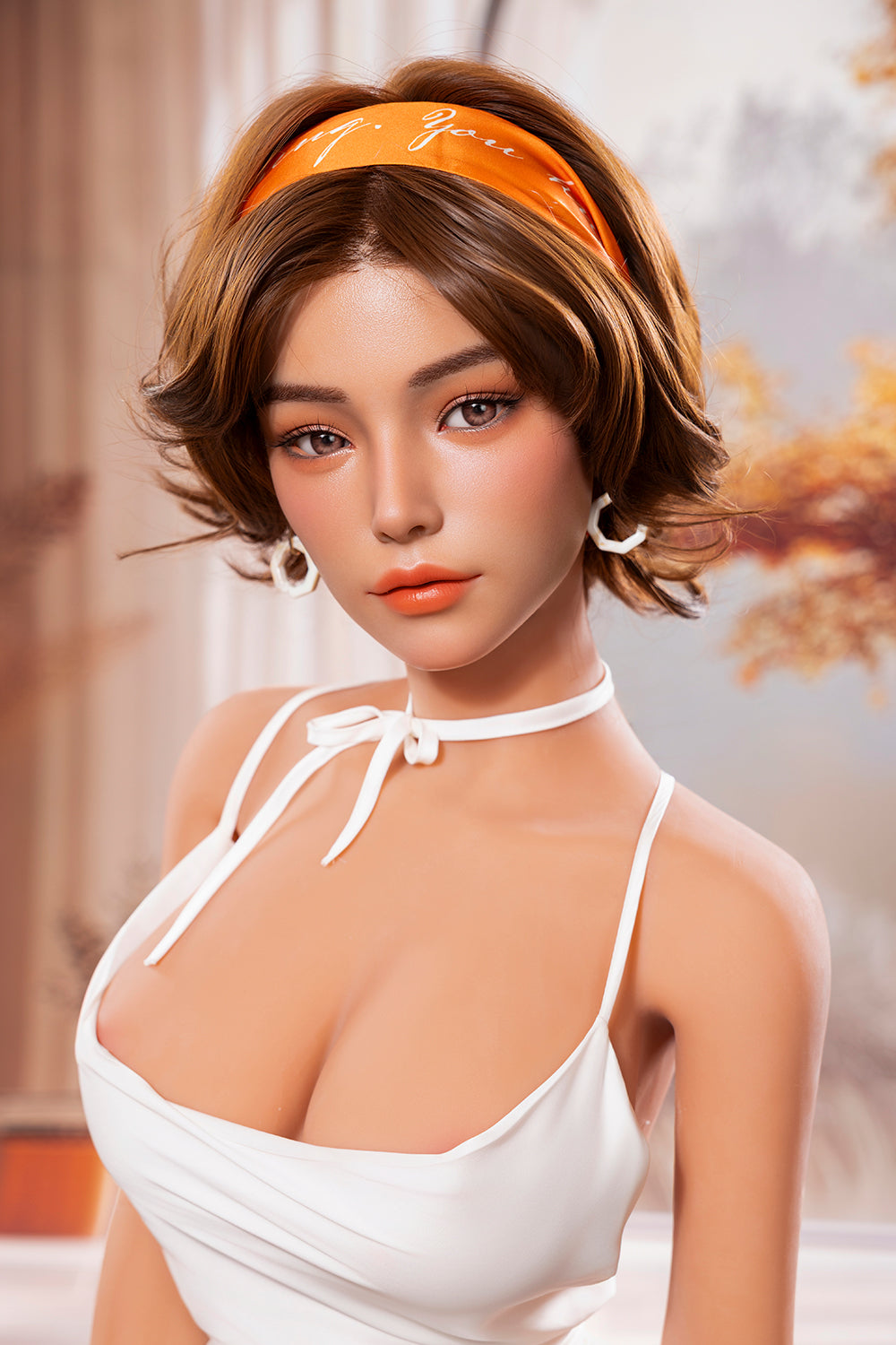 YAMIEE Romina Unique Design 150cm SNK49 Soft Silicone ROS Head Sex Doll TPE Body Adult Love Doll