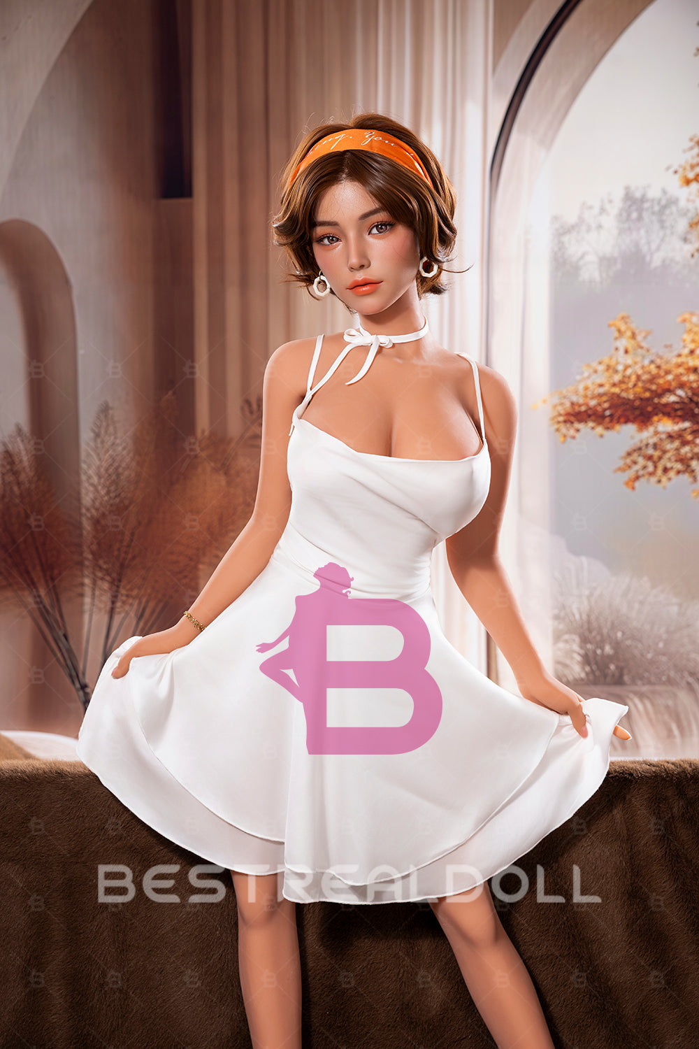 YAMIEE Romina Unique Design 150cm SNK49 Soft Silicone ROS Head Sex Doll TPE Body Adult Love Doll
