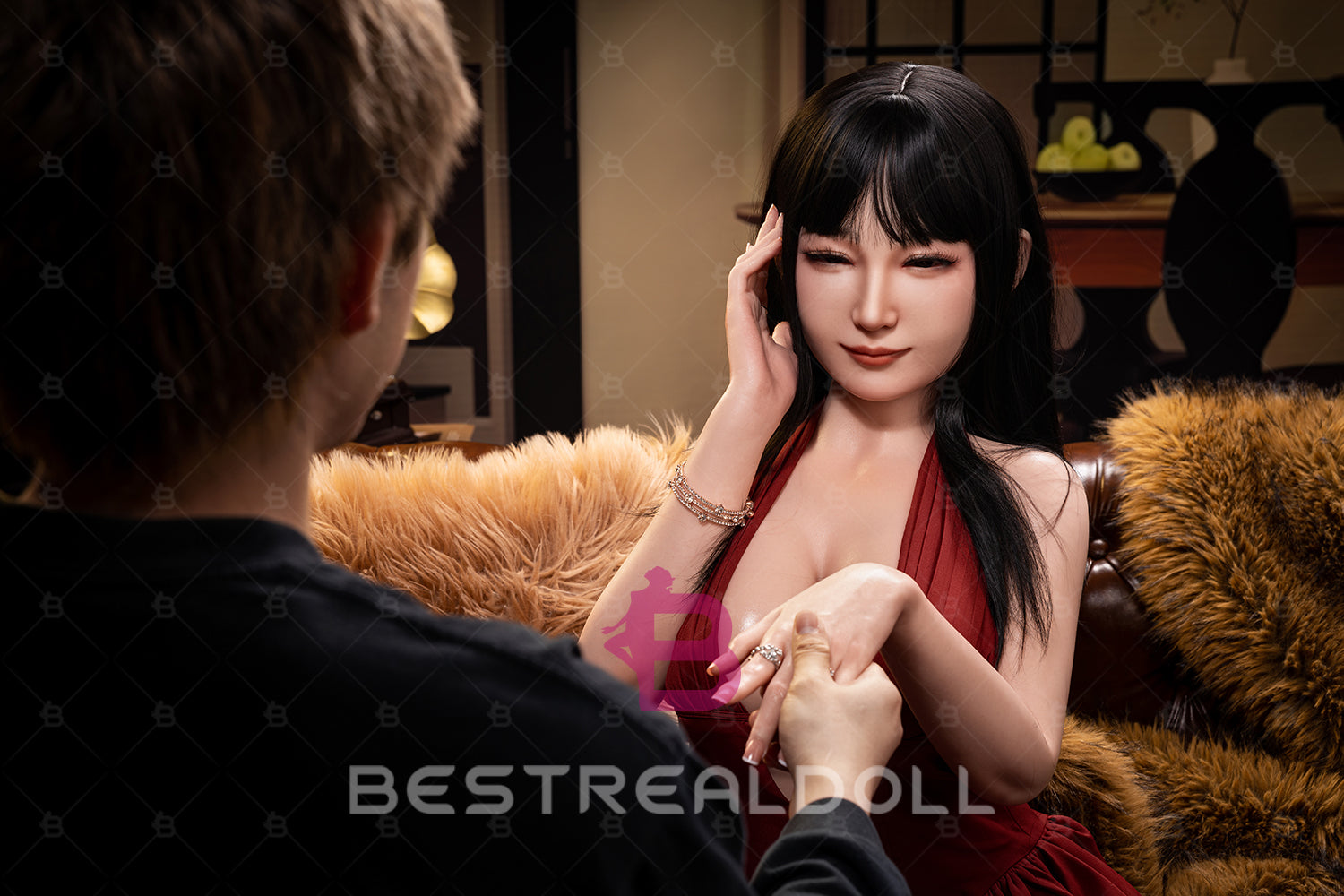 RIDMII Hain 163cm V2 Unique Design Full Silicone Robot Sex Doll Natural Skin Premium Version TPE AI Sex Doll Next-Generation Sexbots