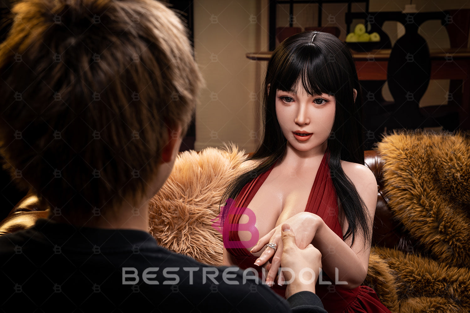 RIDMII Hain 163cm V2 Unique Design Full Silicone Robot Sex Doll Natural Skin Premium Version TPE AI Sex Doll Next-Generation Sexbots