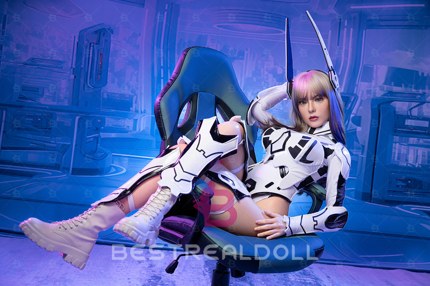 2025 Latest AI Version EU Stock - RIDMII Tenar 163cm V1 Unique Design Full Silicone Robot Sex Doll Natural Skin AI Sexbots Adult Love Doll