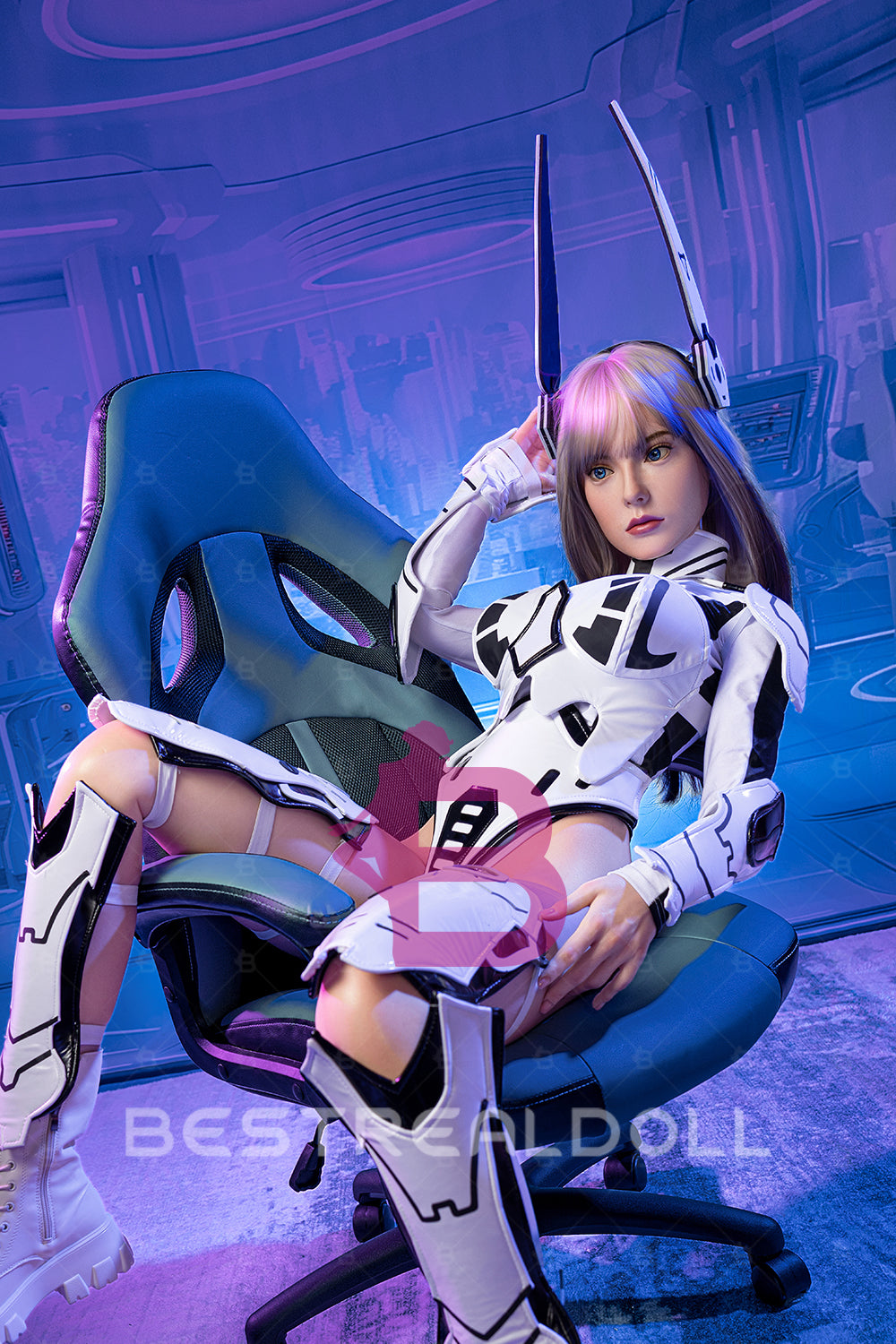 2025 Latest AI Version EU Stock - RIDMII Tenar 163cm V1 Unique Design Full Silicone Robot Sex Doll Natural Skin AI Sexbots Adult Love Doll