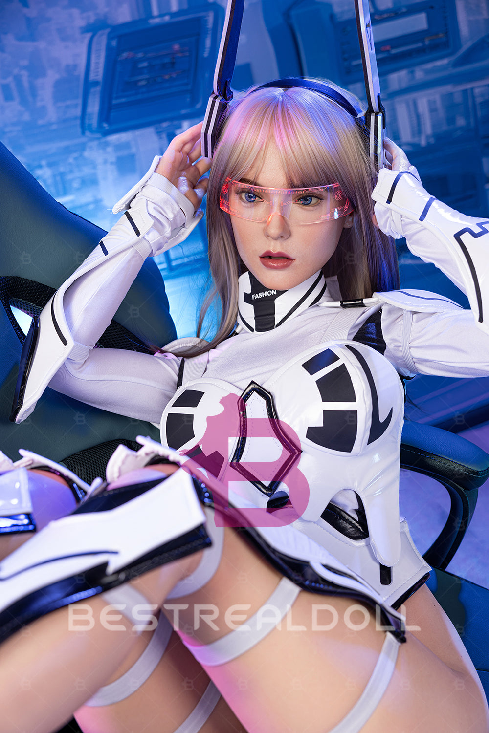 2025 Latest AI Version EU Stock - RIDMII Tenar 163cm V1 Unique Design Full Silicone Robot Sex Doll Natural Skin AI Sexbots Adult Love Doll