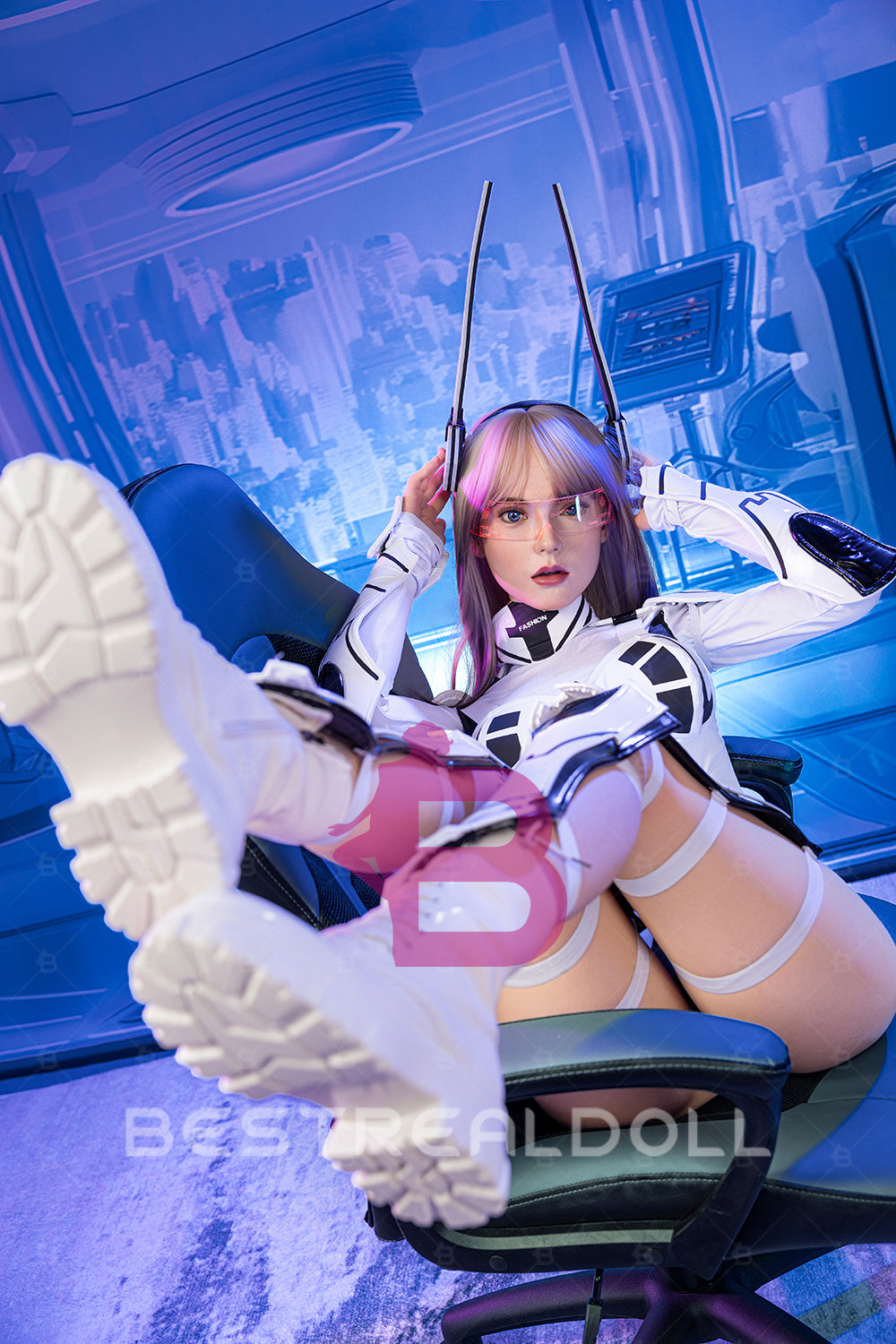 2025 Latest AI Version EU Stock - RIDMII Tenar 163cm V1 Unique Design Full Silicone Robot Sex Doll Natural Skin AI Sexbots Adult Love Doll