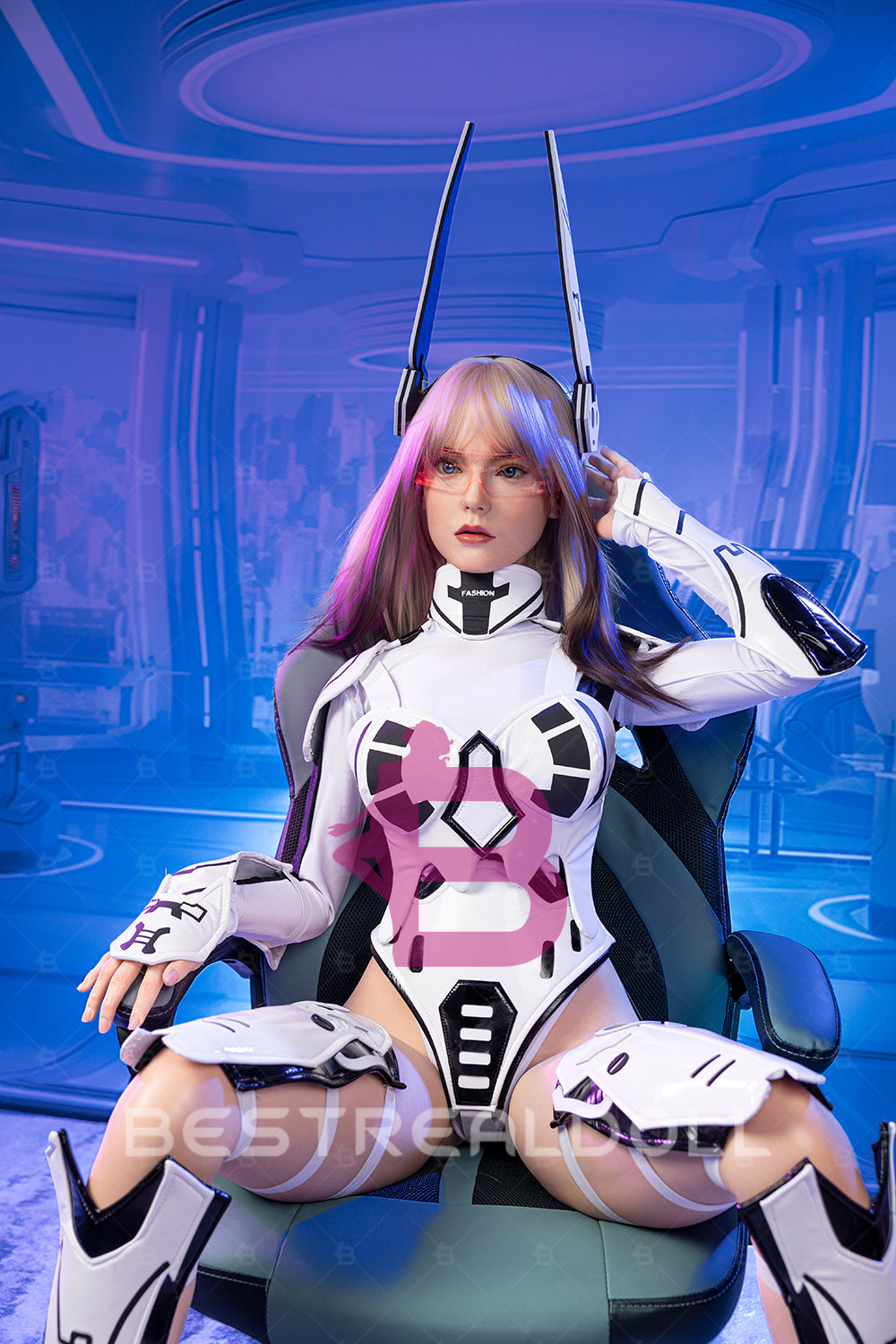 2025 Latest AI Version EU Stock - RIDMII Tenar 163cm V1 Unique Design Full Silicone Robot Sex Doll Natural Skin AI Sexbots Adult Love Doll