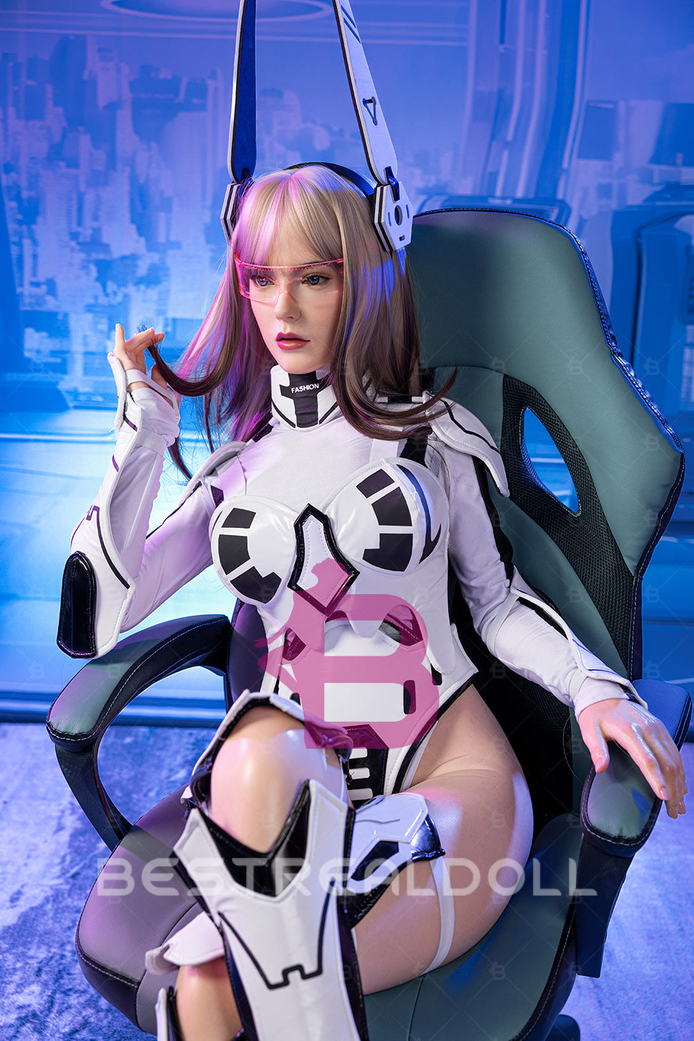 2025 Latest AI Version EU Stock - RIDMII Tenar 163cm V1 Unique Design Full Silicone Robot Sex Doll Natural Skin AI Sexbots Adult Love Doll