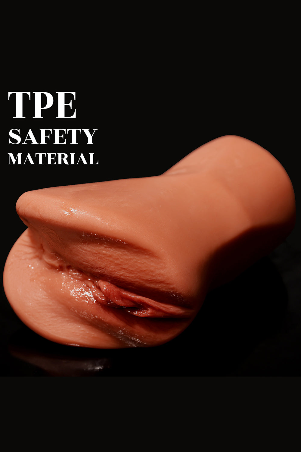 US Stock - 2 In 1 Fleshlight Mastubator MQ058 Tanned Skin Sex Torso Doll TPE Vagina Torso