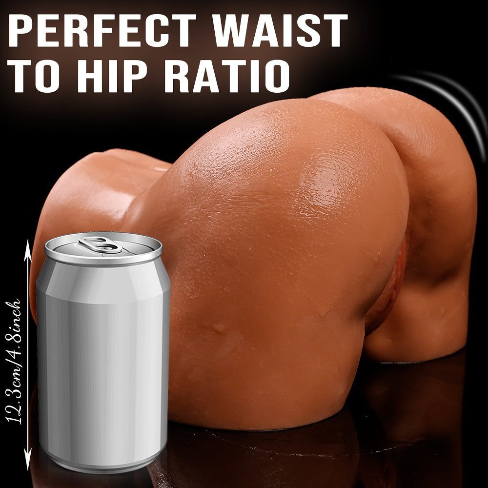 US Stock - YT091 Tanned Skin Sex Doll Ass Torso Sexy Vagina Torso Full TPE Ass Sex Doll Torso