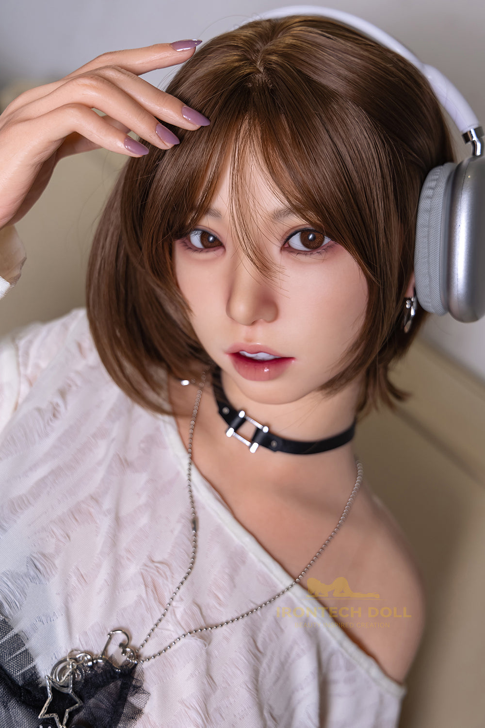 US Stock - Irontechdoll Seraphina Plus 165cm T S20 Full Silicone ROS Max Adult Sex Doll Big Breasts Natural Skin Oral Sex Doll
