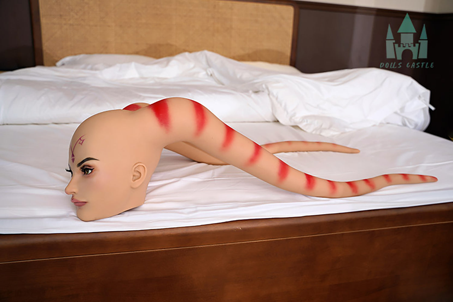 Aletta 165cm #A16S Silicone ROS Head with Tentacle Anime Sex Doll TPE Body Movable Jaw Adult Oral Sex Love Doll