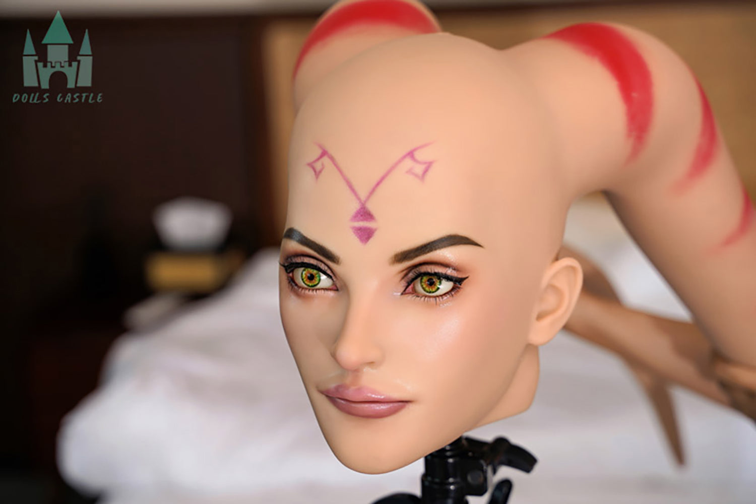 Aletta 165cm #A16S Silicone ROS Head with Tentacle Anime Sex Doll TPE Body Movable Jaw Adult Oral Sex Love Doll