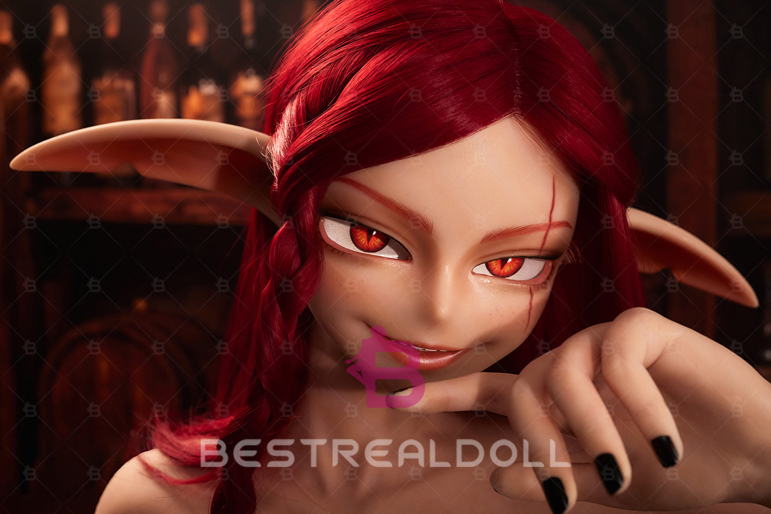Climax ULW SiU156cm Bina Full Silicone Anime Sex Doll Soft Silicoen ROS Head Oral Sex Elf Love Doll Movable Jaw