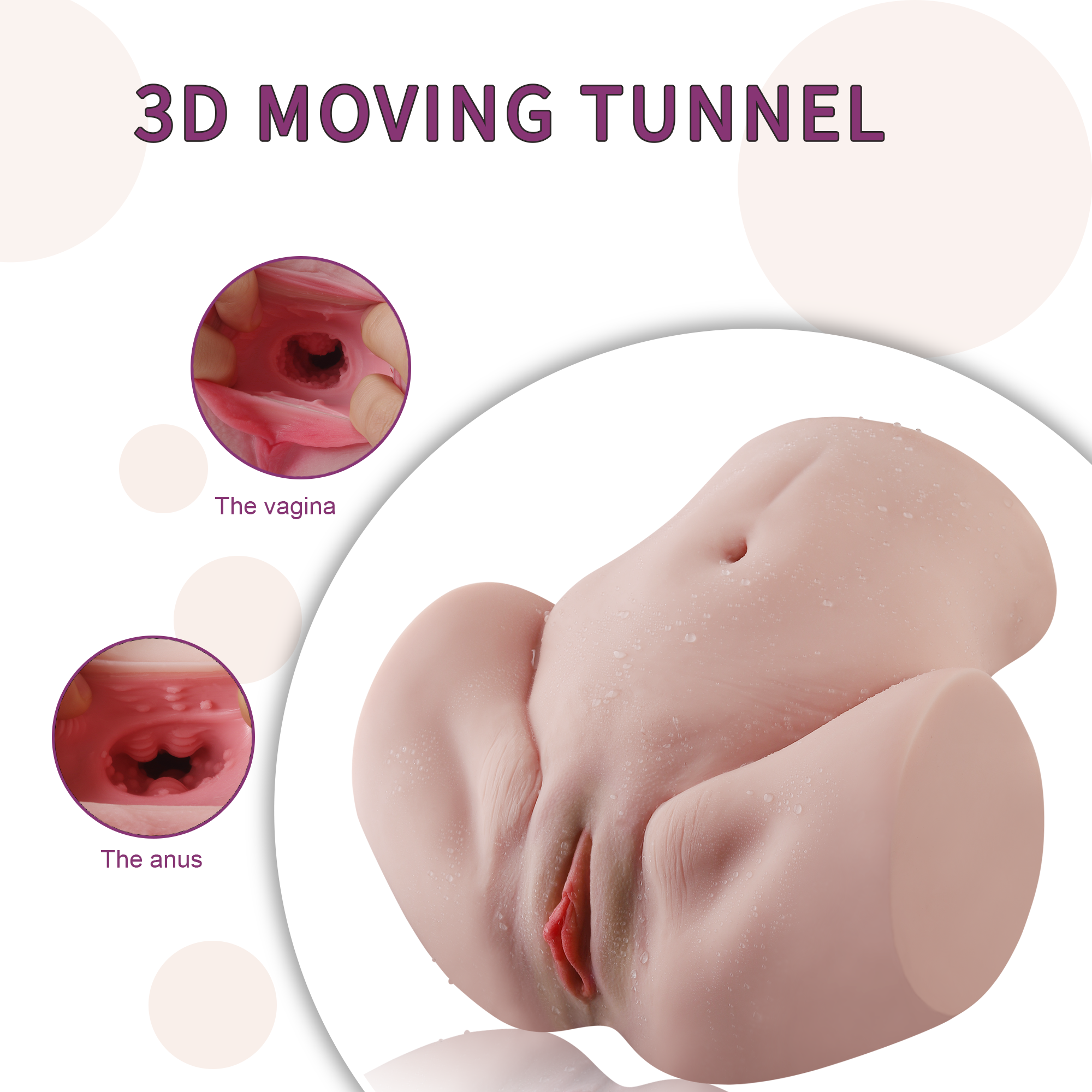 US Stock - Torso Sex Doll SQ-MA50065 Half Body Love Doll