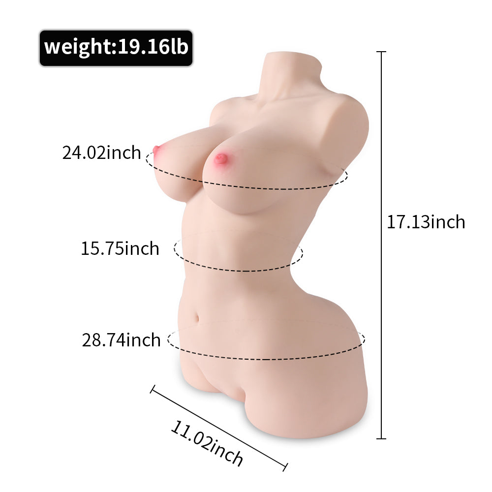 US Stock - Doll SQ-MA20026 Torso Sex Doll TPE Adult Love Doll