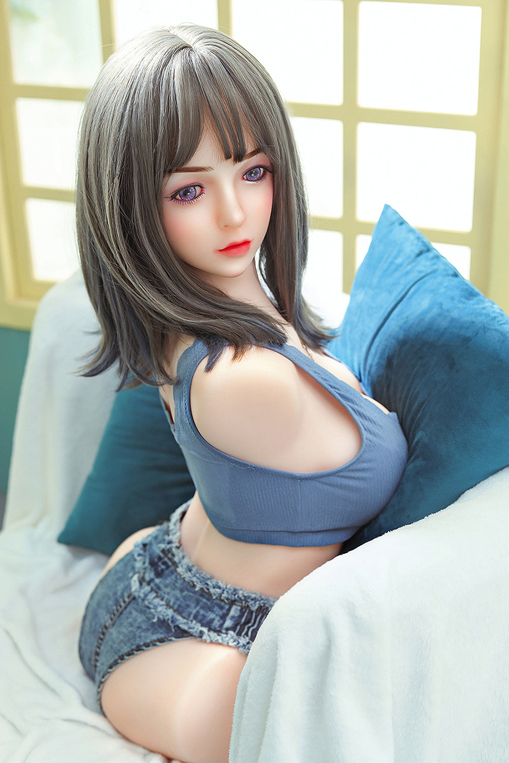 65cm Cute Torso TPE Sex Doll Electric Hip Half TPE Love Doll