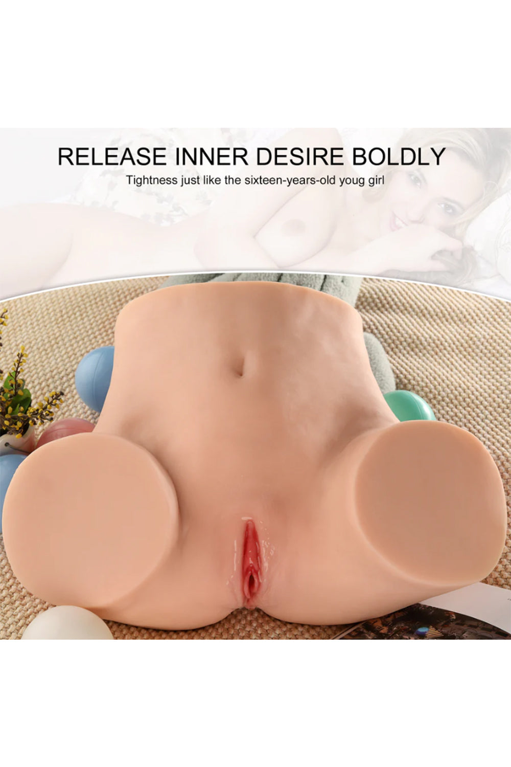 Sexy Ass Doll SQ-MA50081 Realistic Torso TPE Sex Doll Adult Love Doll Torso