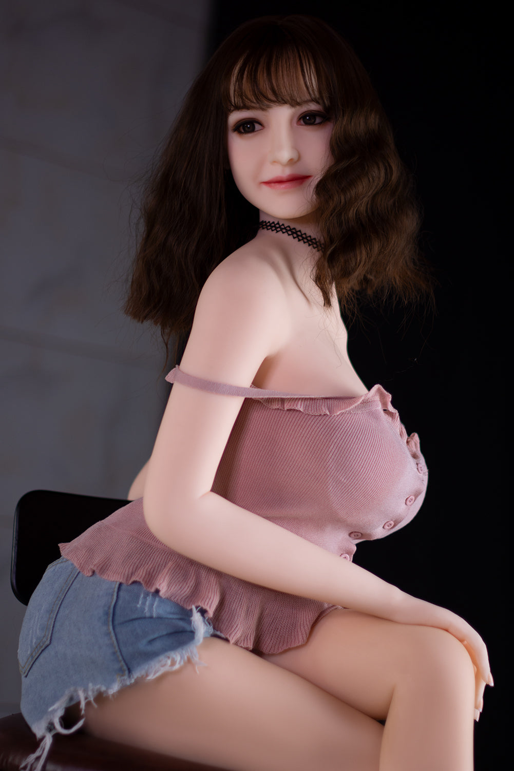 Annette 158cm #179 Head full Size Huge Breast Adult Love Doll Realistic TPE Sex Doll