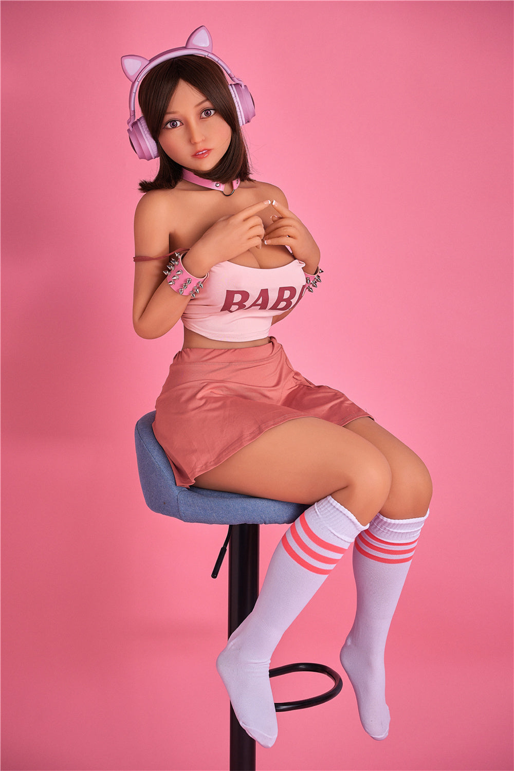 US Stock - Irontechdoll Miyin 153cm #70 Head Big Boobs Adult Love Doll TPE Sex Doll