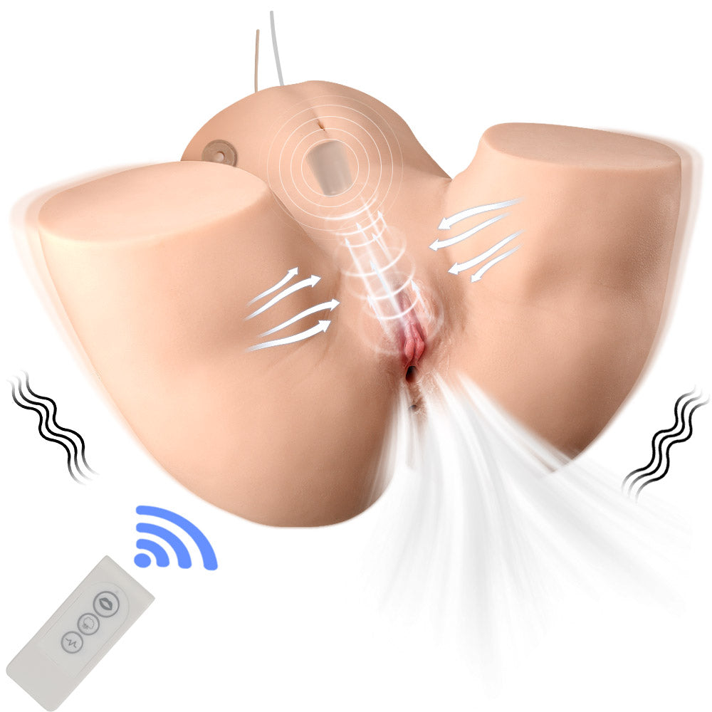 US Stock - Torso Ass Doll Electric Sucking Vagina Sex Doll SQ-MAS50056V