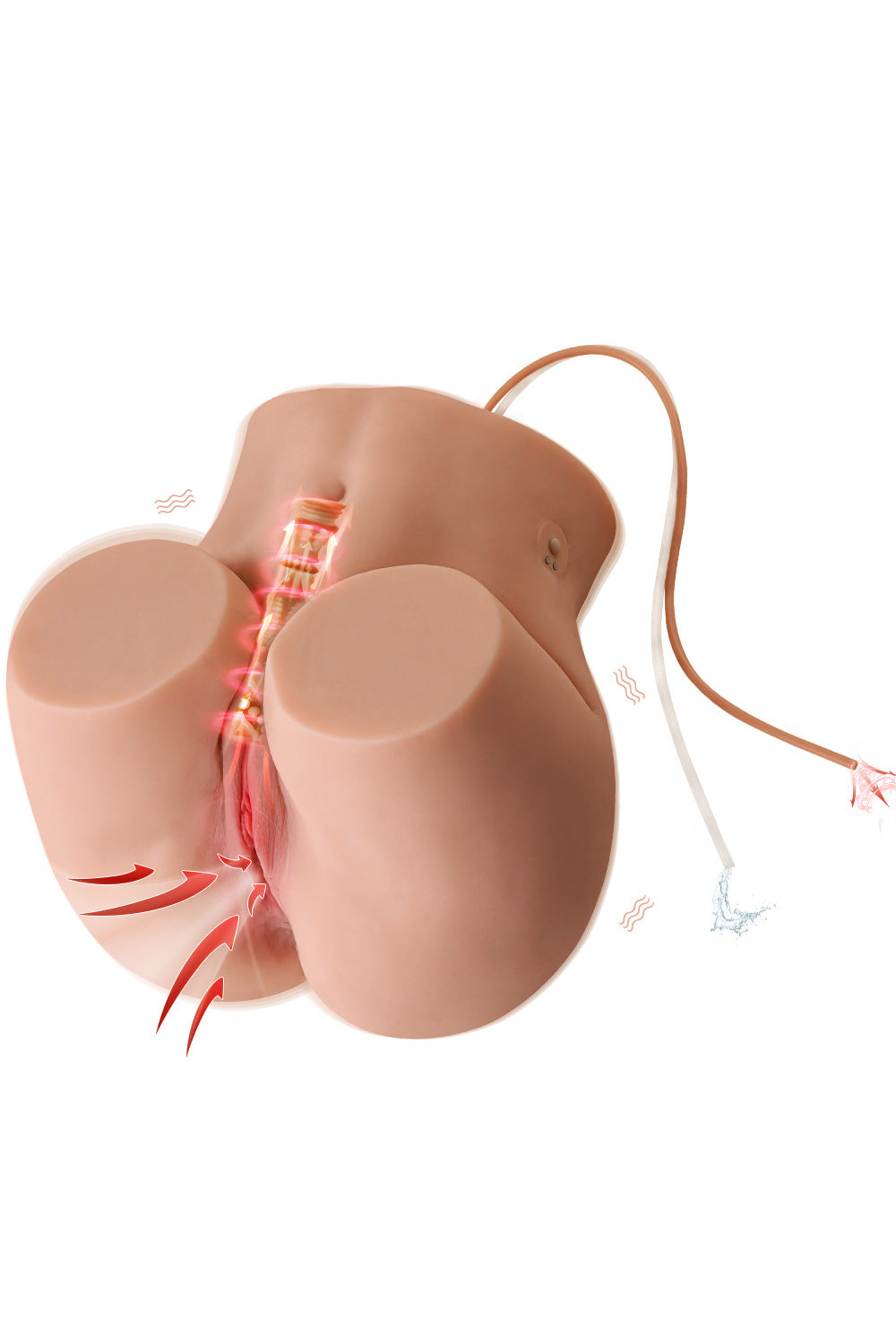 BestRealDoll US Stock Sell Torso Ass Electric Sucking Sex Doll SQ-MAS50090V BestRealDoll US Stock Sell Torso Ass Electric Sucking Sex Doll SQ-MAS50090V