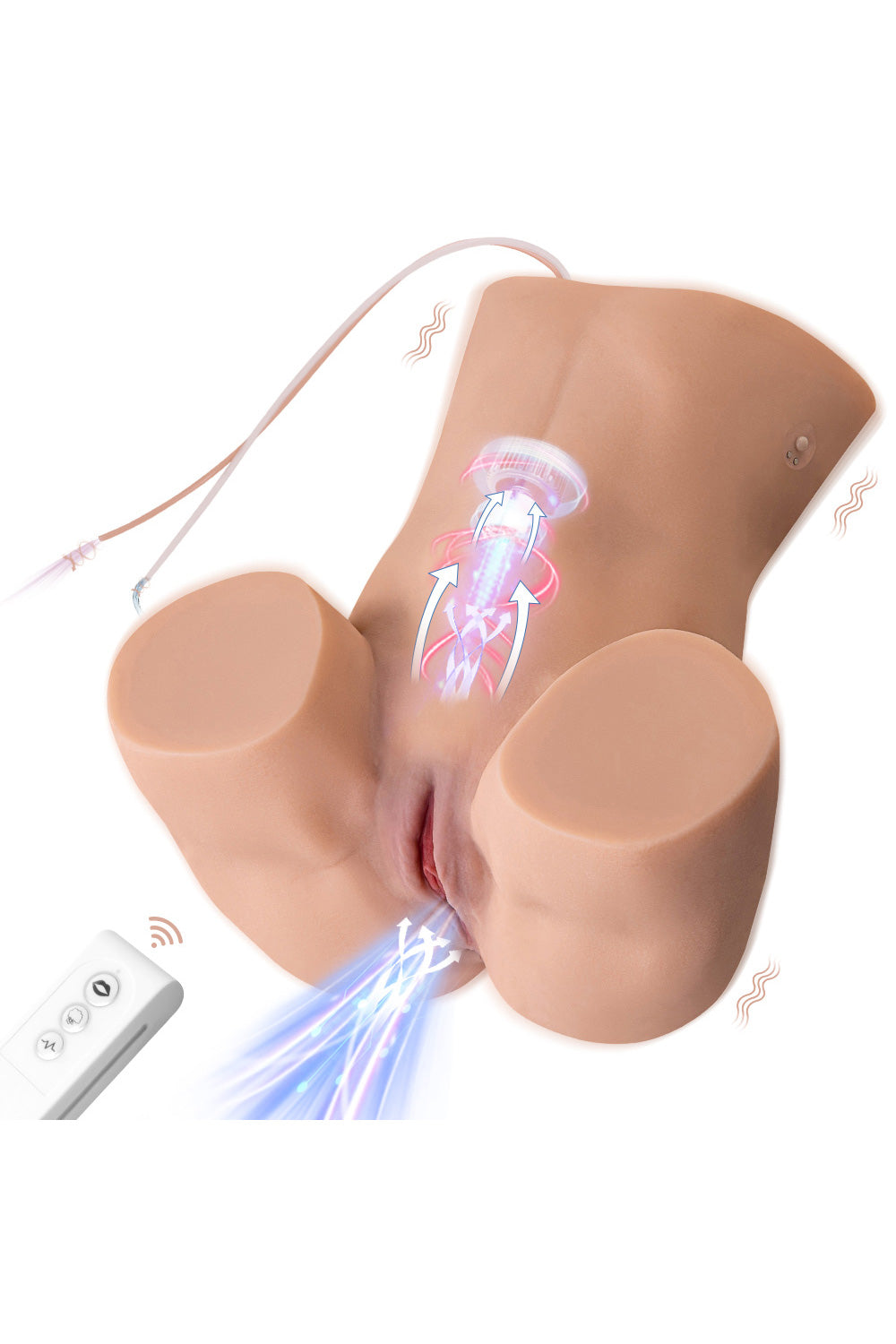 US Stock - Torso Ass Electric Sucking Sexy Ass Doll SQ-MAS50104V