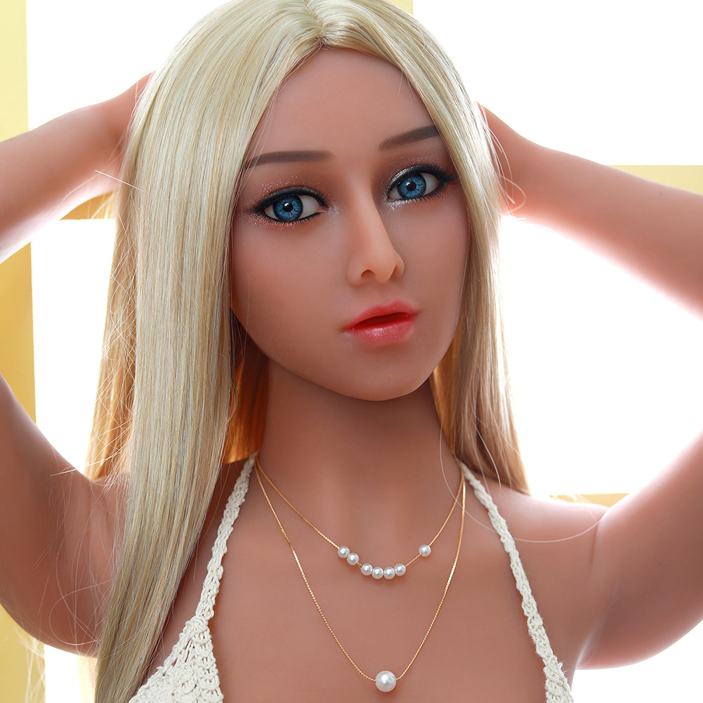 EU Stock - Leah 158cm 236 Head Tan Skin Sexy Love Doll TPE Adult Sex Doll