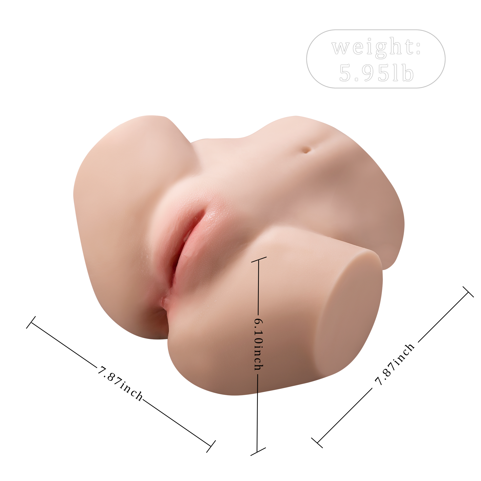 EU Stock - Sexy Ass Doll SQ-MA50096 Torso Sex Doll TPE Love Doll
