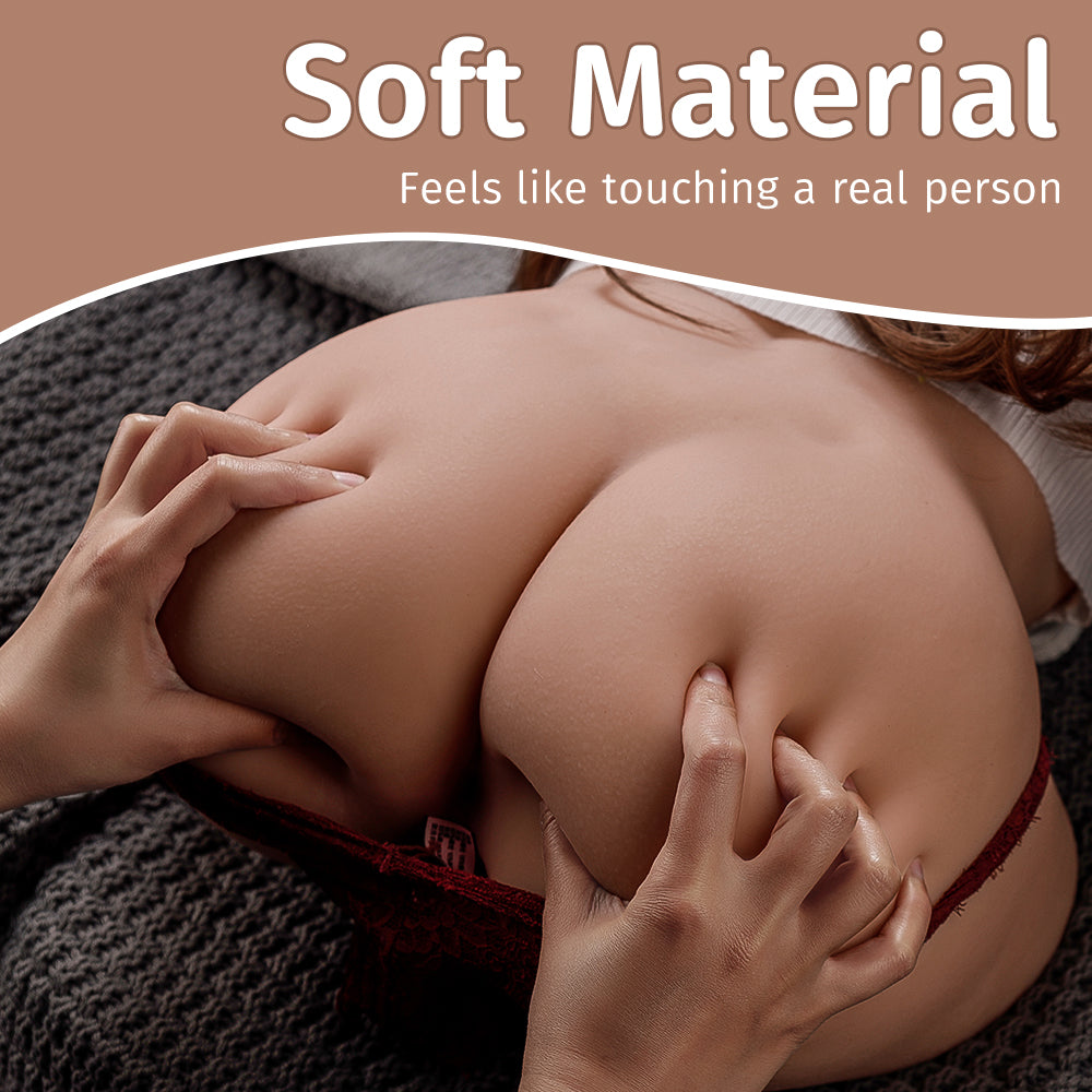 Torso Ass Doll Electric Sucking Vagina Ass TPE Sex Doll SQ-MAS50083V