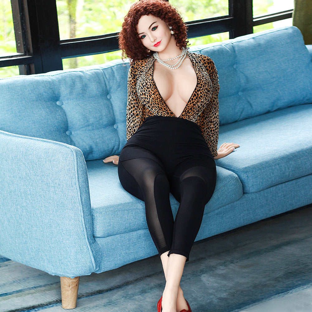 Christine 162cm #121 Head Vivid Full Size Climax TPE Sex Doll Realistic Adult Love Doll