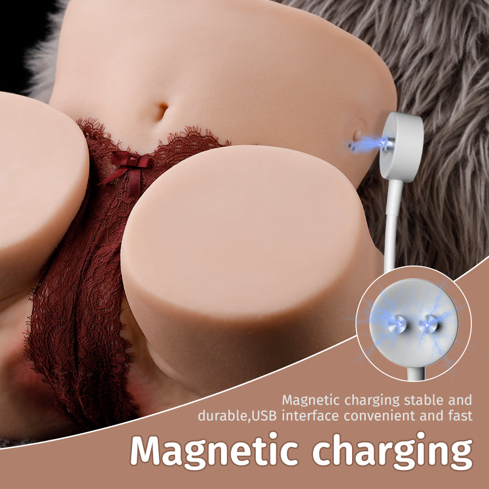 Torso Ass Doll Electric Sucking Vagina Ass TPE Sex Doll SQ-MAS50083V