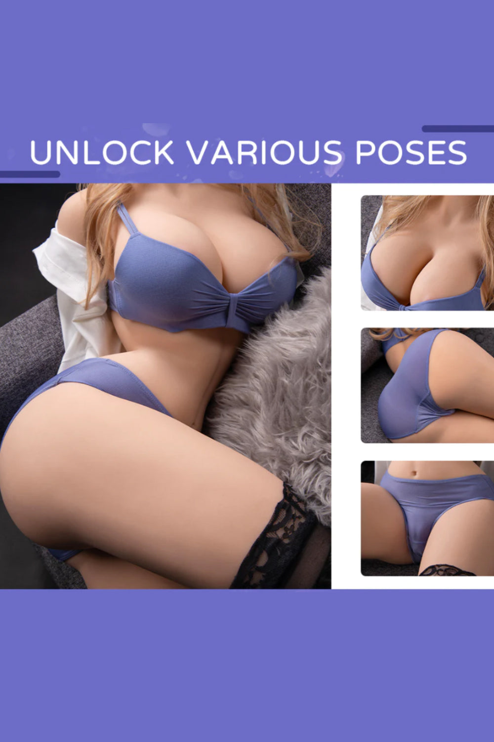 US Stock - Doll SQ-MA20048 Torso TPE Sex Doll Adult Love Doll