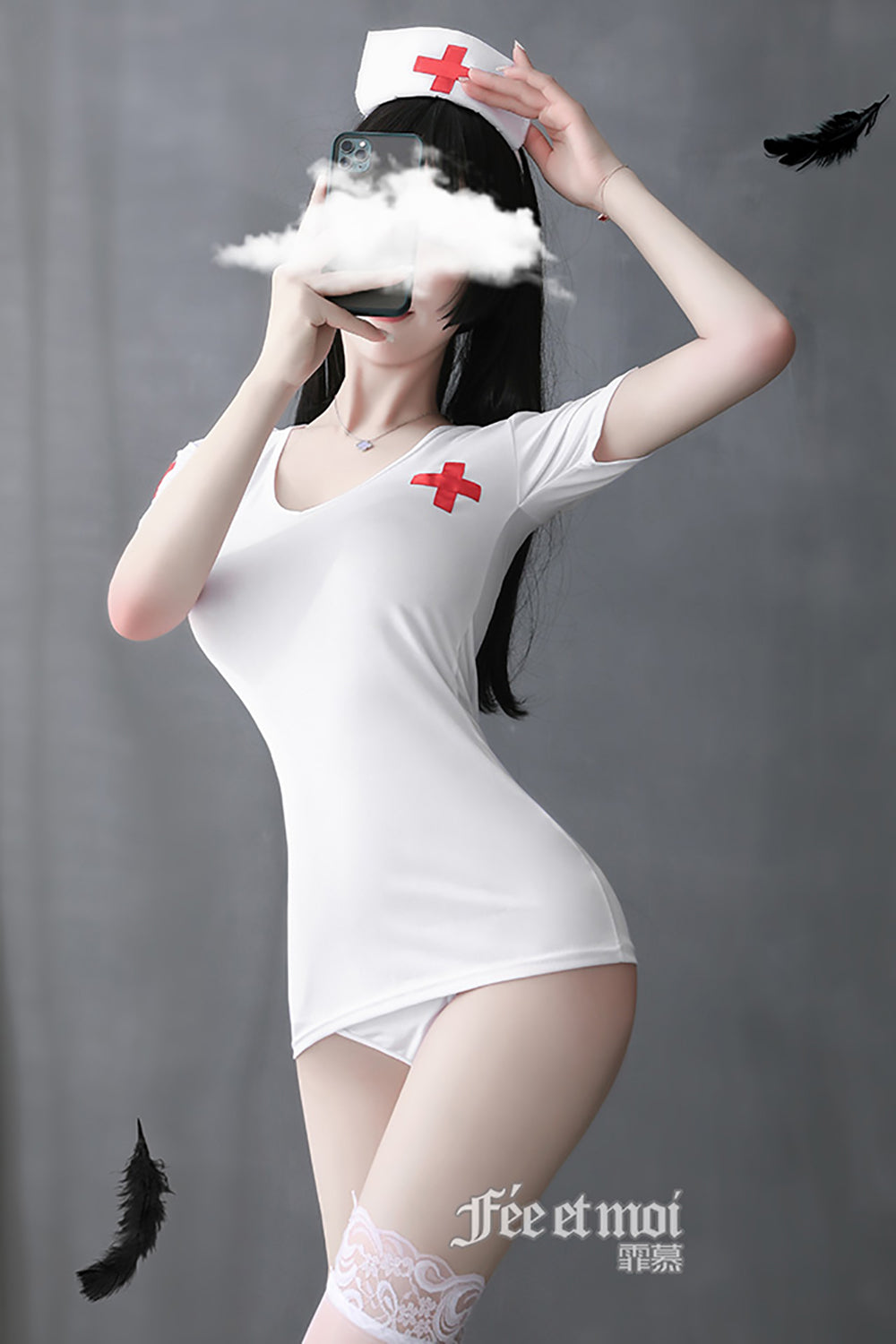 Sexy Nurse Cosplay Lingerie 7986
