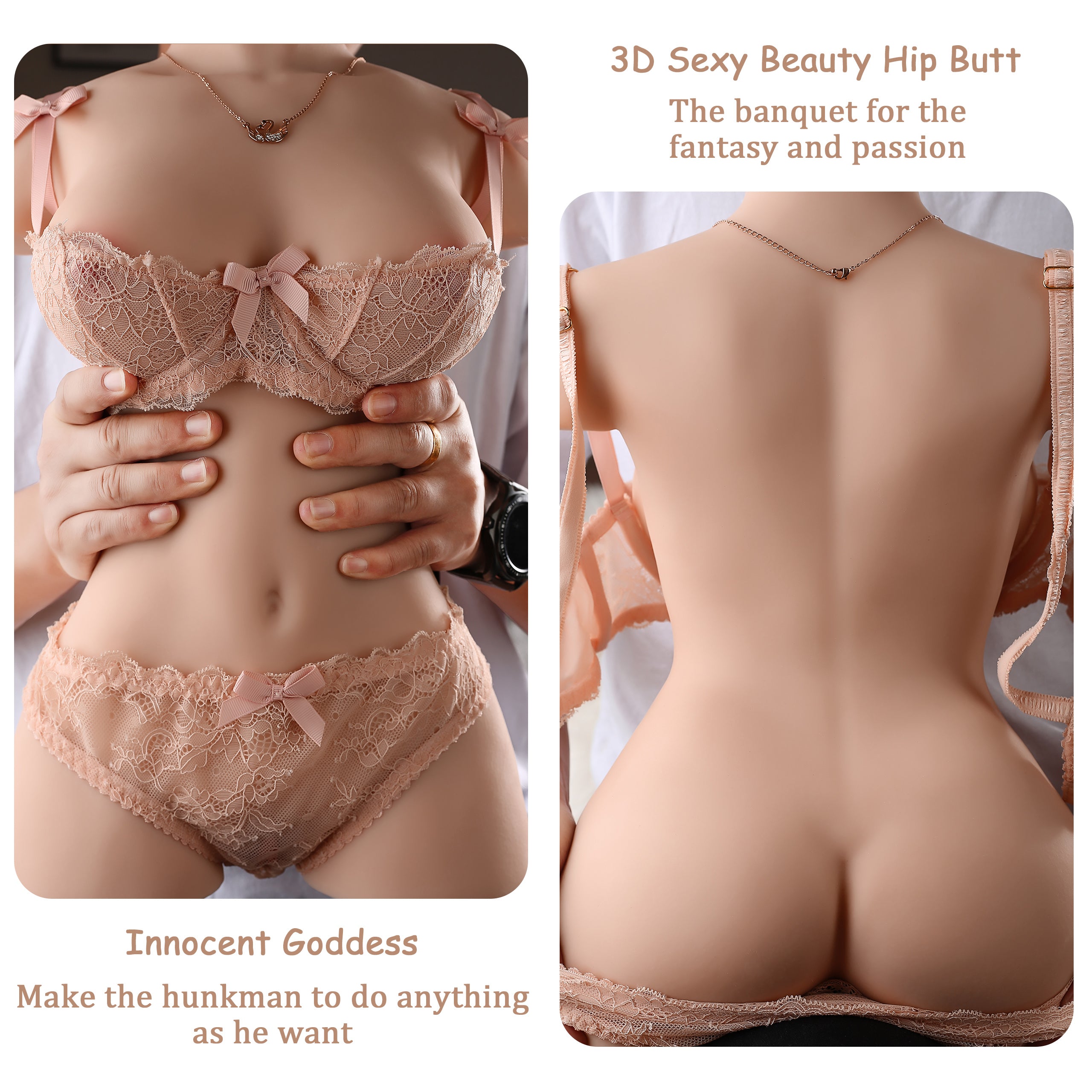 Big Boobs Sex Doll Torso SQ-MA20027 Torso Sex Doll TPE Adult Love Doll Torso