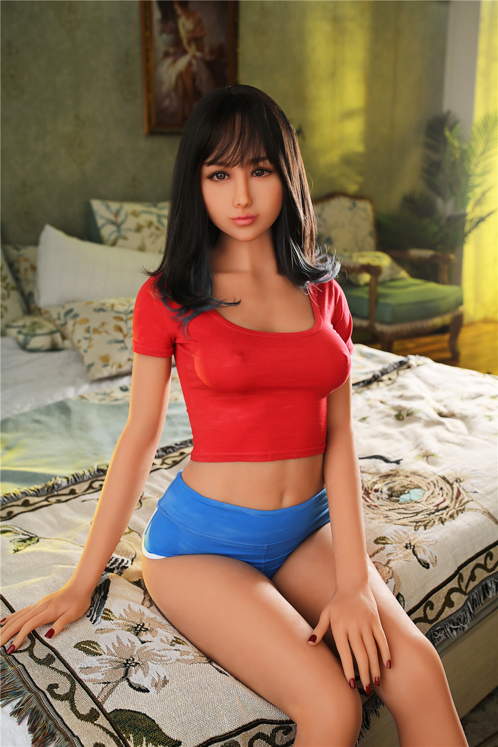 US Stock - Irontechdoll Saya 168cm Plus #74 Head Soft Small Boobs TPE Sex Doll