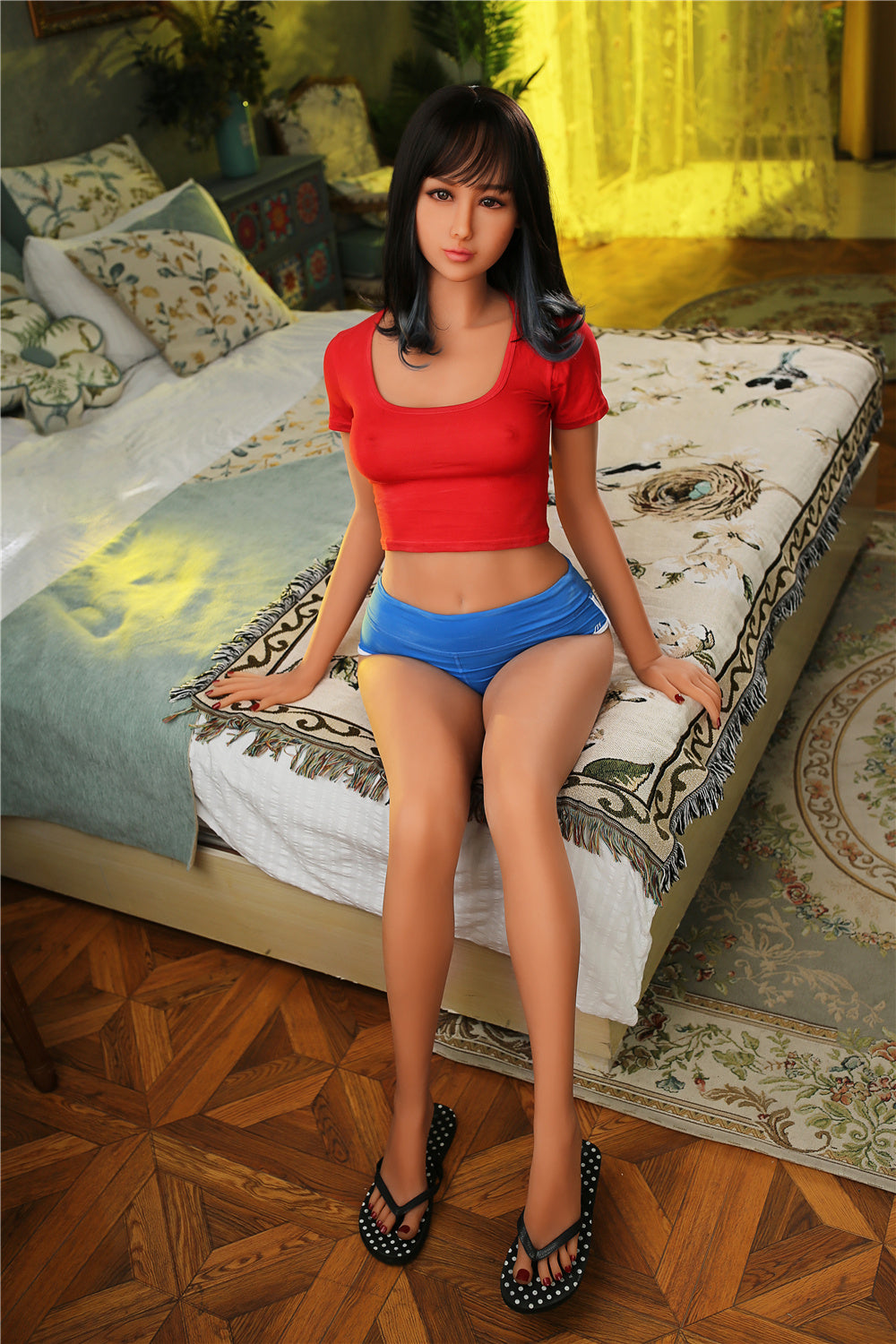 US Stock - Irontechdoll Saya 168cm Plus #74 Head Soft Small Boobs TPE Sex Doll