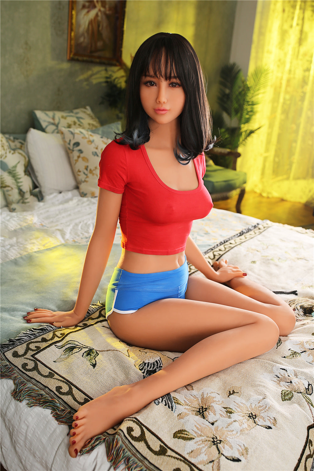 US Stock - Irontechdoll Saya 168cm Plus #74 Head Soft Small Boobs TPE Sex Doll