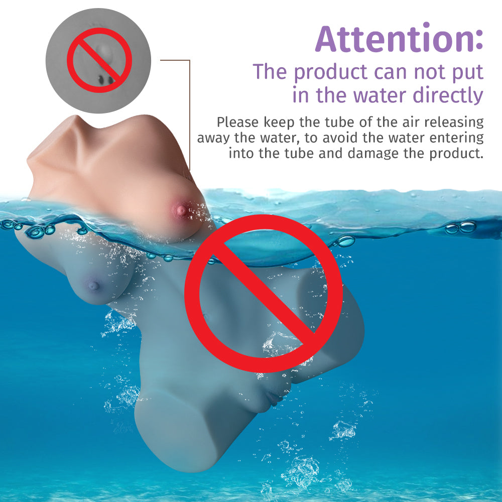 US Stock - Torso Doll Electric Sucking Sex Doll SQ-MAS20015V