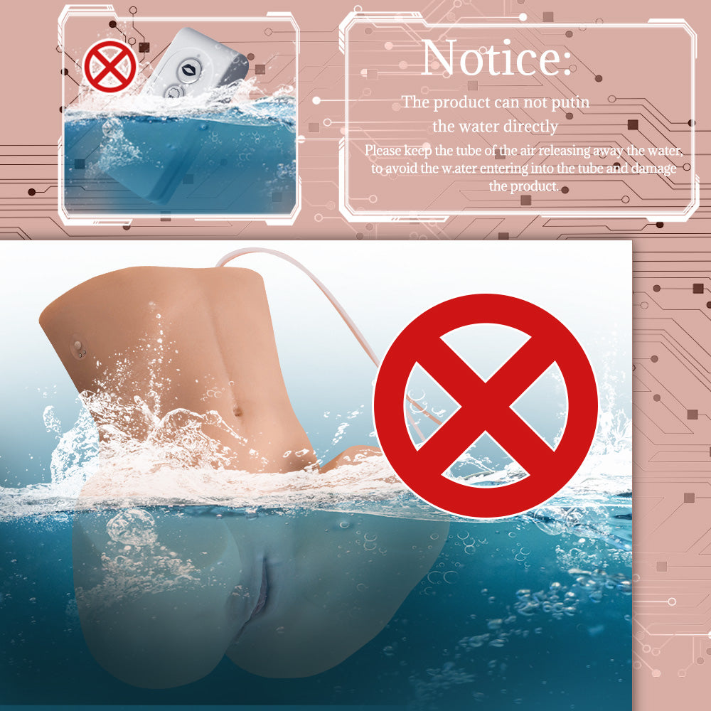 US Stock - Torso Ass Electric Sucking Sexy Ass Doll SQ-MAS50104V