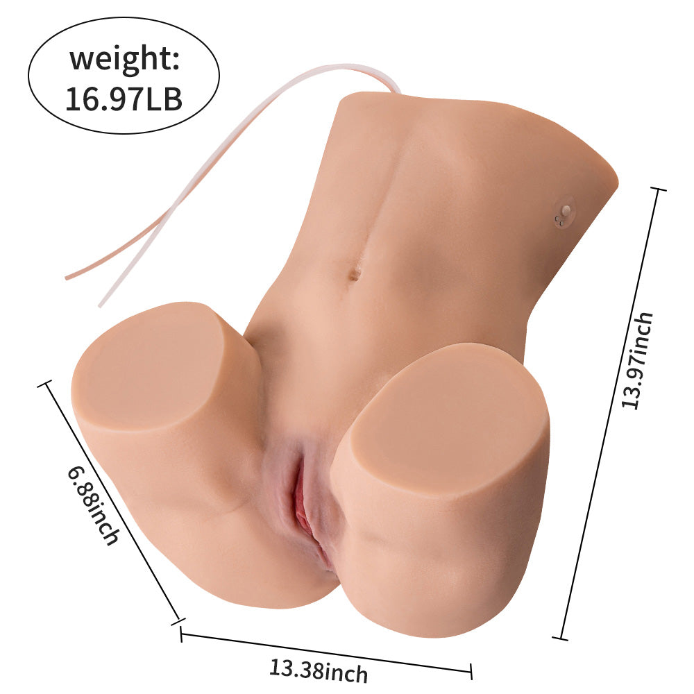US Stock - Torso Ass Electric Sucking Sexy Ass Doll SQ-MAS50104V