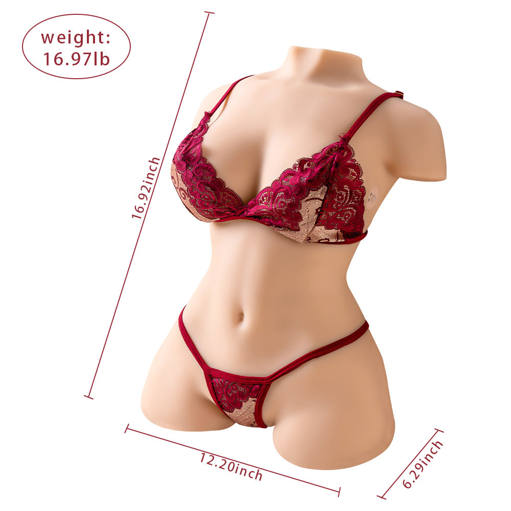 US Stock - Torso Doll Electric Sucking Sex Doll SQ-MAS20027V