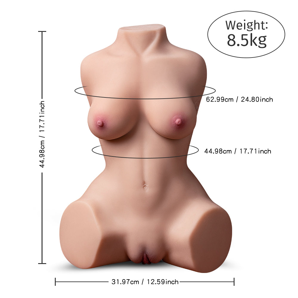 US Stock - Torso Doll Electric Sucking Sex Doll SQ-MAS20015V