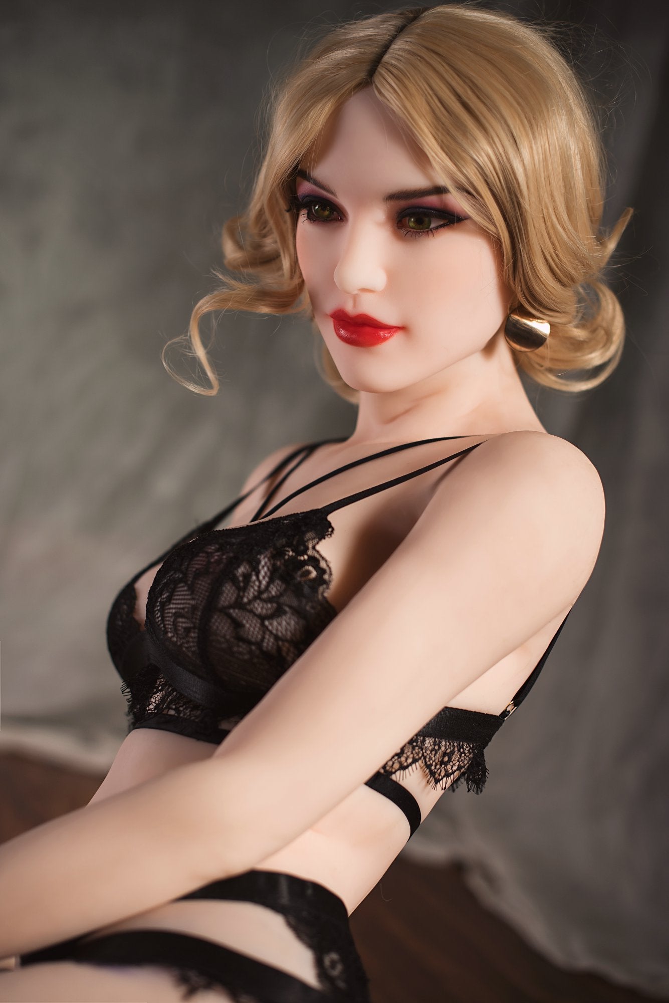 EU Stock - Nicole 160cm with #17 Blond Sexy Woman TPE Sex Doll Realistic Adult Love Doll